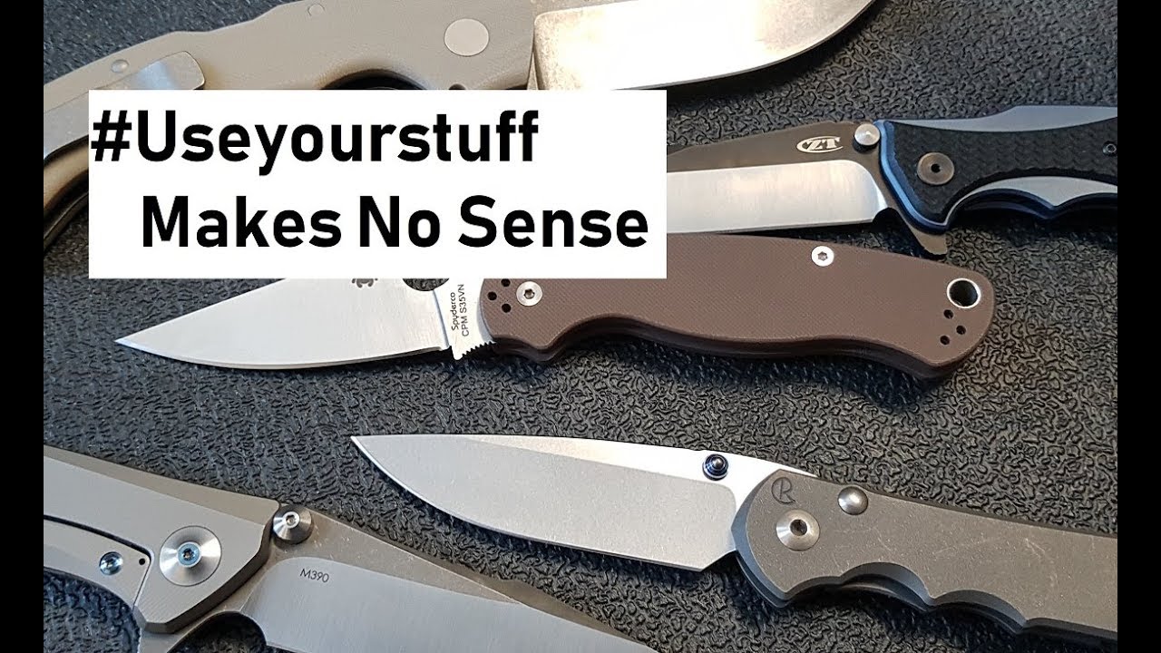 #useyourstuff Makes No Sense