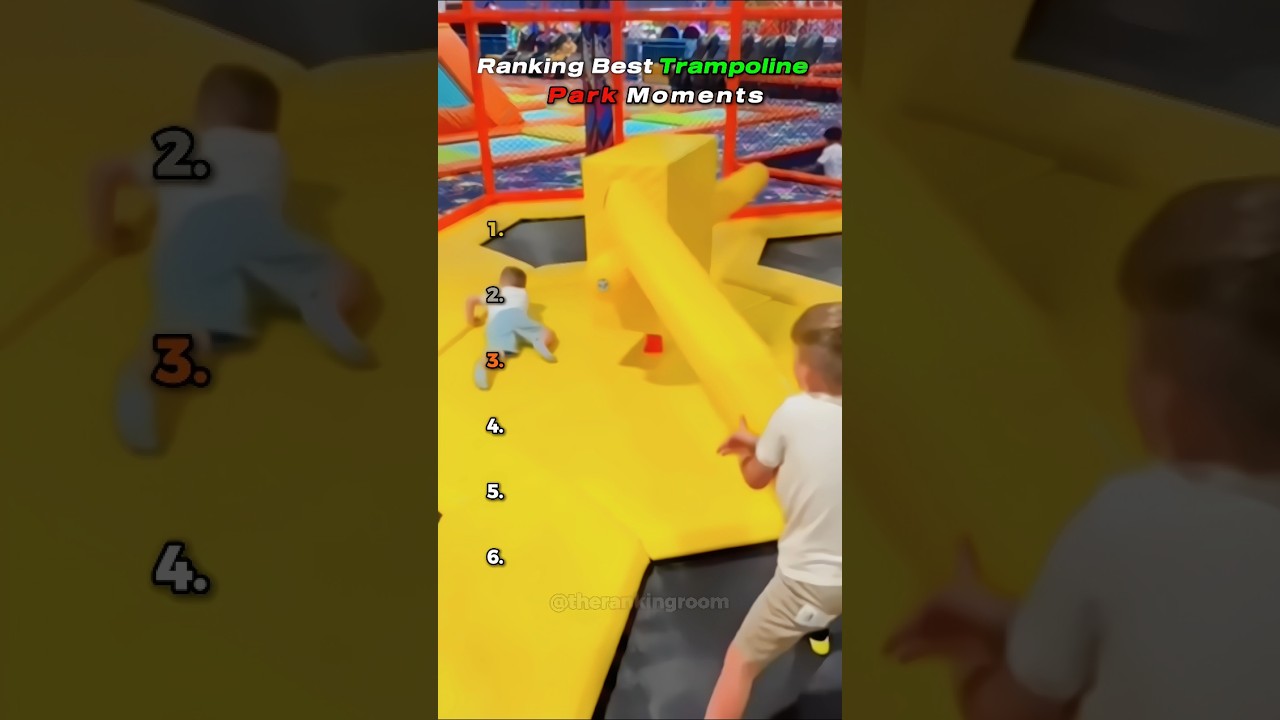 ranking best trampoline park moments