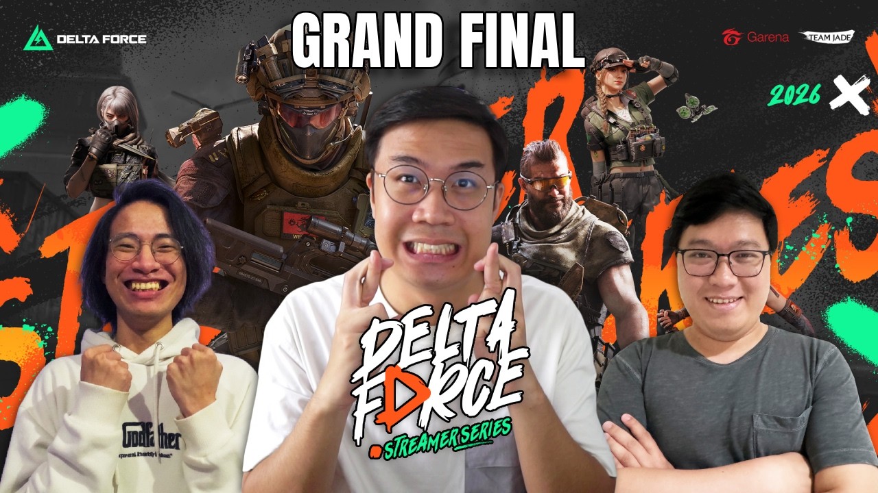 CUCURUTUT BAKAL HOKI LAGI GAK? - Delta Force Streamer Series Season 1 Tournament Grand Final