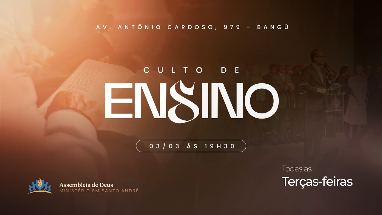 03/03/2026 - Culto de Ensino