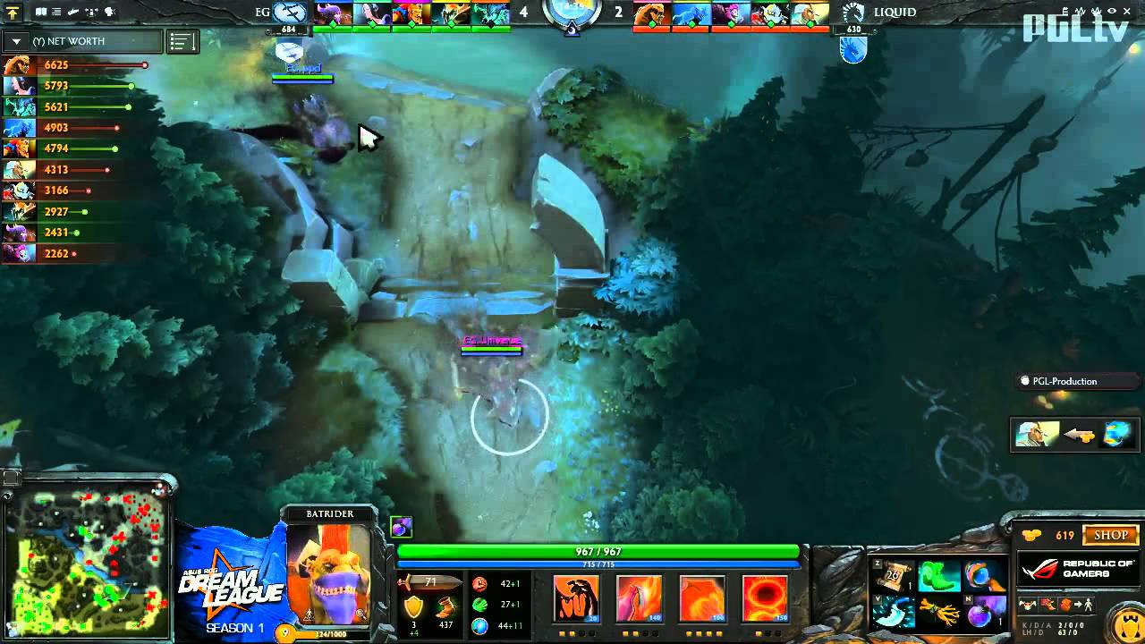 DreamLeague - Season 1 - Week 7 - Evil Geniuses vs Team Liquid
