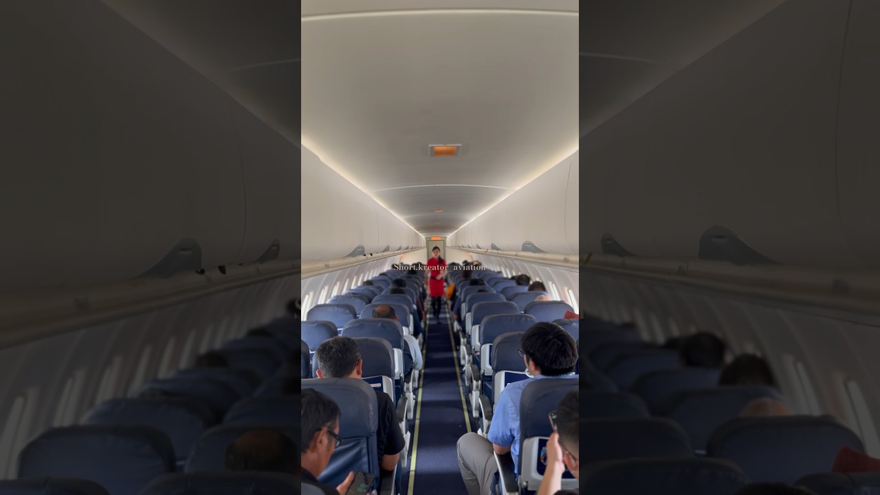 Pramugari Cantik Wings air | Setelah boarding 👍 #pramugari #shortvideo #wings