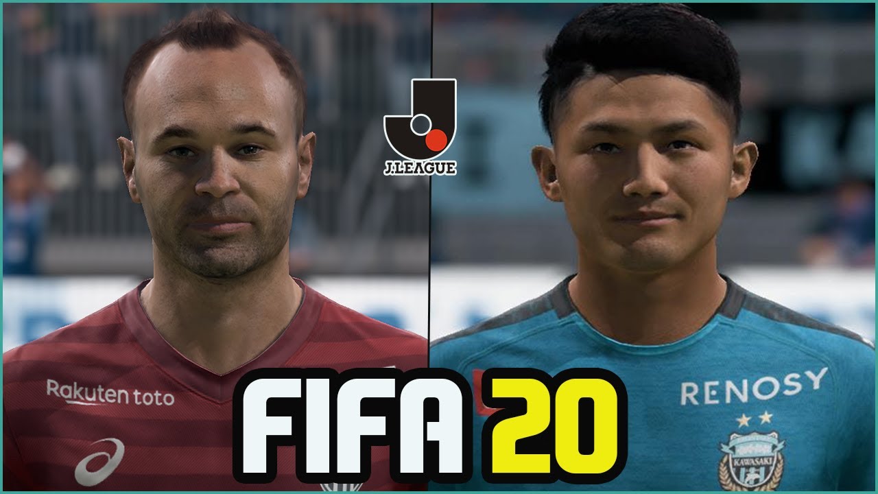 FIFA 20 | ALL (J1LEAGUE) PLAYERS  REAL FACES