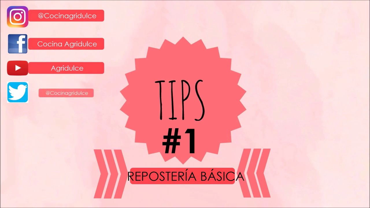 TIP #1 REPOSTER&Iacute;A B&Aacute;SICA.