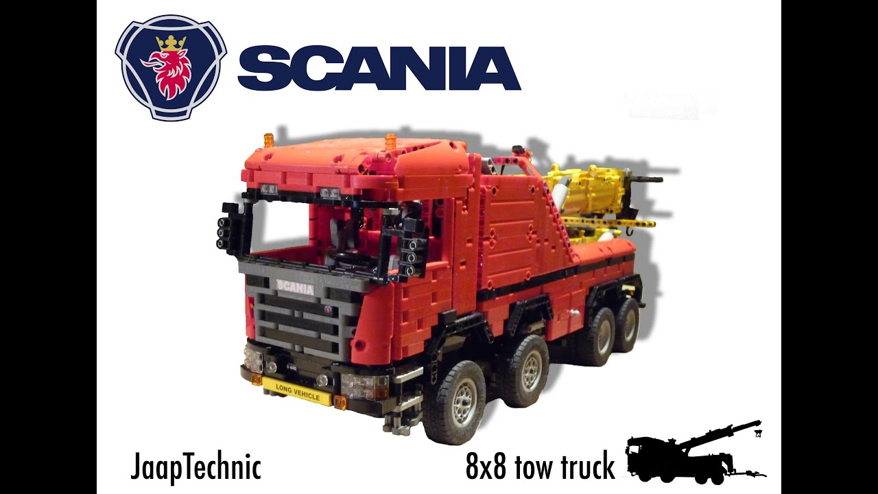 Lego Scania Offroad 8x8 Extreme Tow Truck