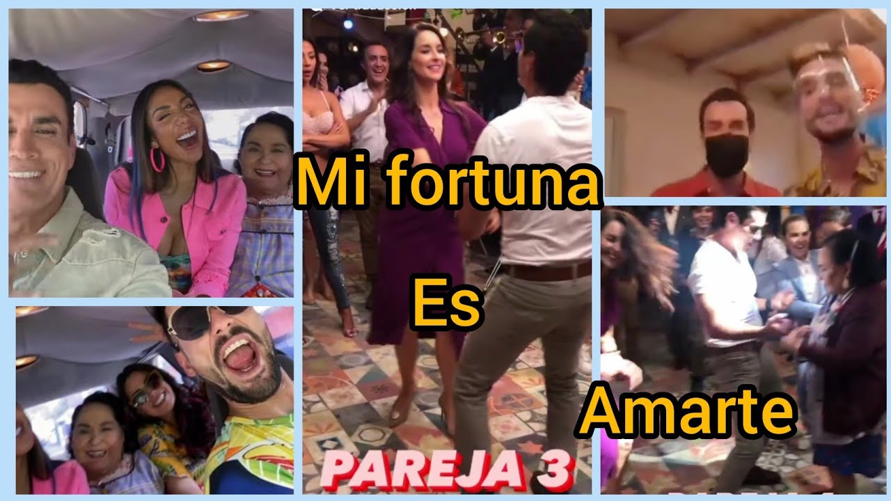 Mi fortuna es Amarte //detrás de escena #1