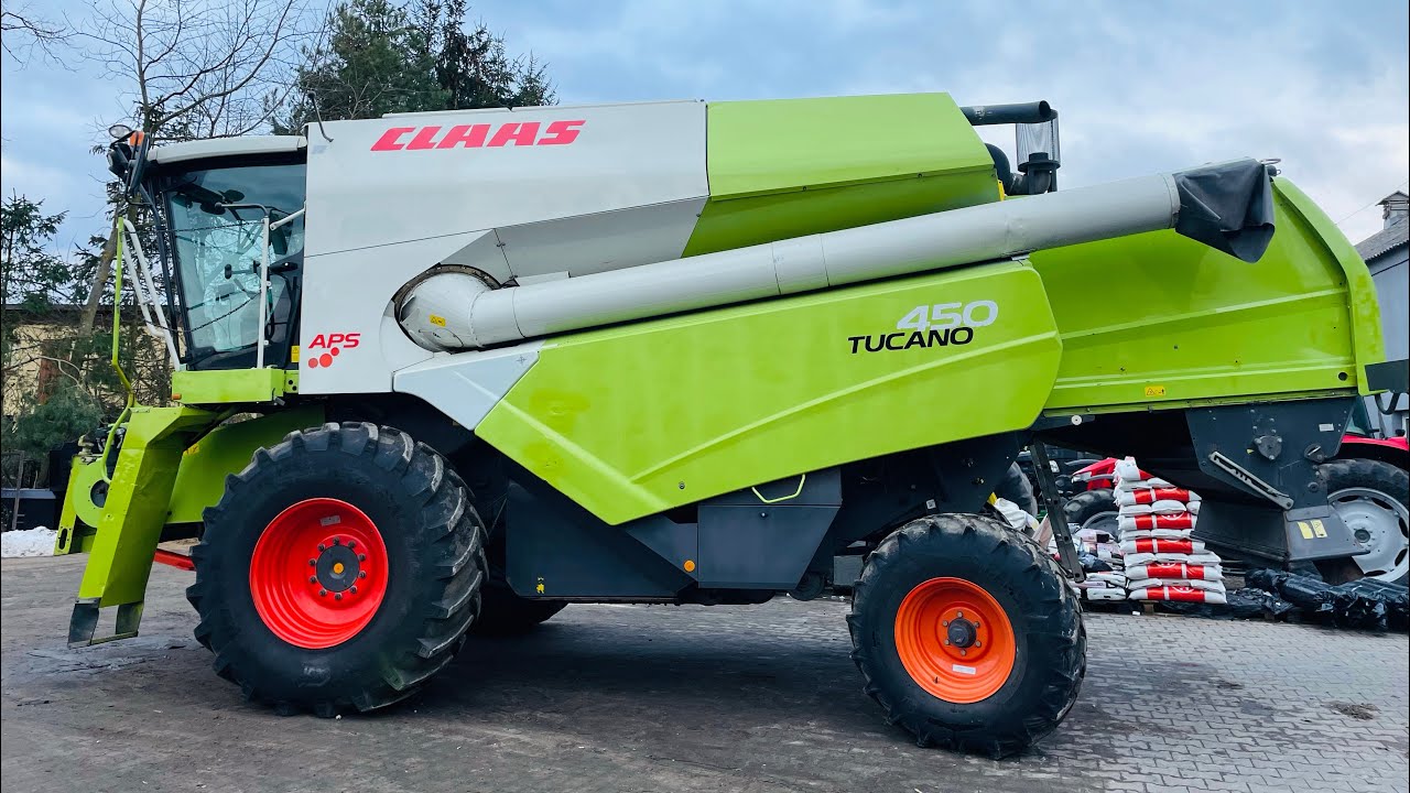 KOMBAJN CLAAS TUCANO 450 APS, 2010r, heder 6 metrów Vario, 275 KM, na sprzedaż/for sale *PESTROL*