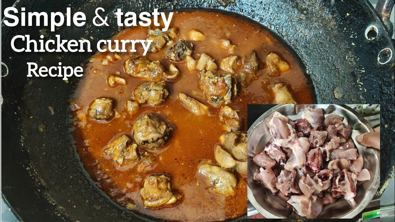 ఇలా చేయండి చికెన్ కర్రీ సూపర్ గా ఉంటది 😋// simple and tasty chicken curry recipe 