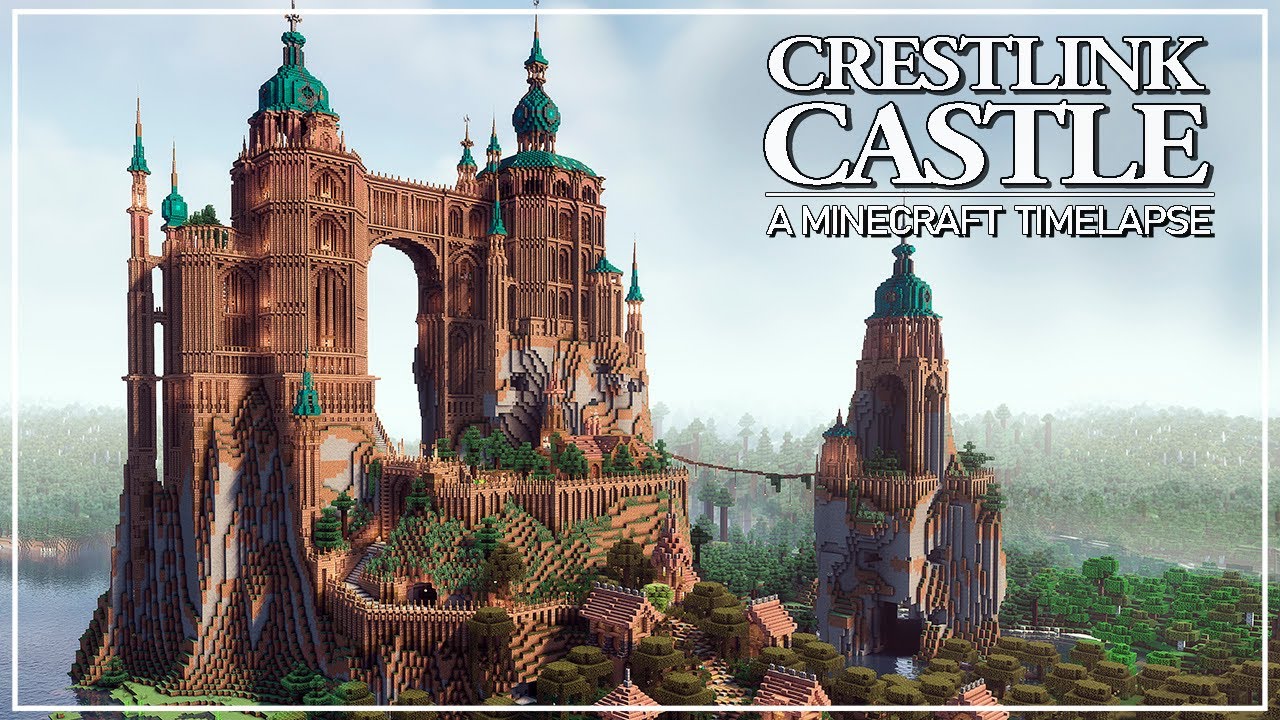 Crestlink Castle - A Minecraft Timelapse