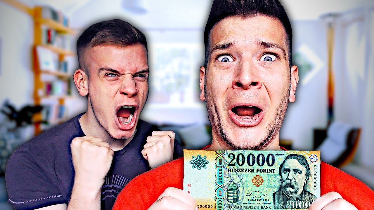 HA MOSOLYGOK, 1000 FORINTOT KAP A TESÓM! *VISSZAVÁGÓ* 💰😱