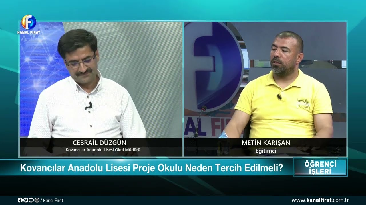 Metin Karışan İle Öğrenci İşleri Kovancılar Anadolu Lisesi 12 06 2023
