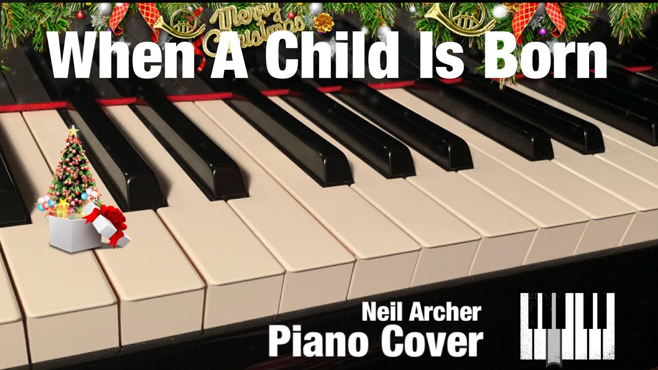 When A Child Is Born - Johnny Mathis - Piano Cover + Sheet Music