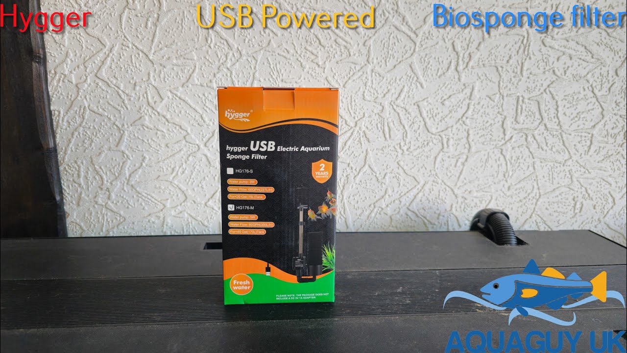 Fantastic bio sponge filter from Hygger