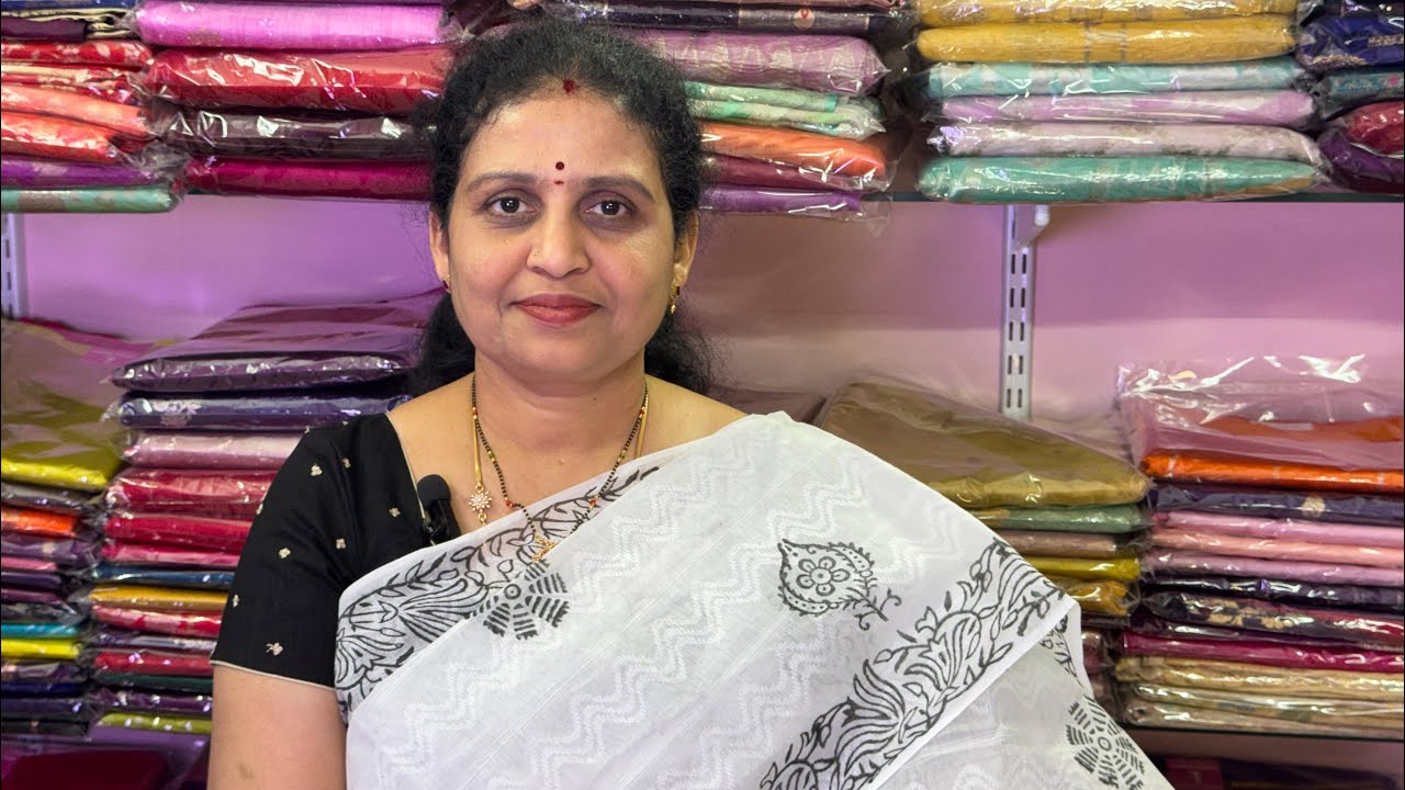 Summer  special సమ్మర్ కాటన్ sarees 👌🌟#cottonsarees #summer 