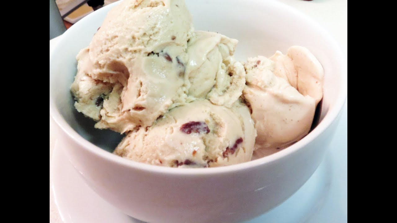 How to make Butter Pecan Ice Cream - recipe.