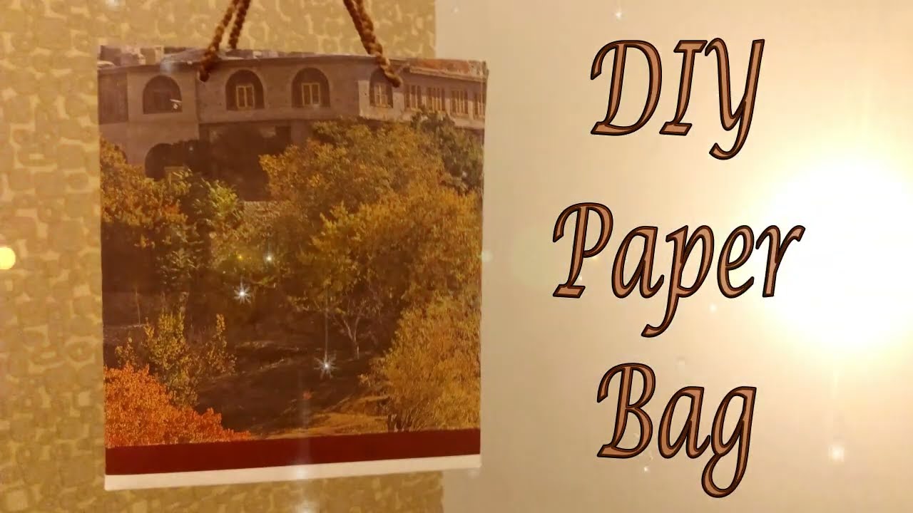 DIY paper Bag / Recycle Craft Ideas / Paper Craft Ideas /Christmas / New Year / Best Out Of Waste