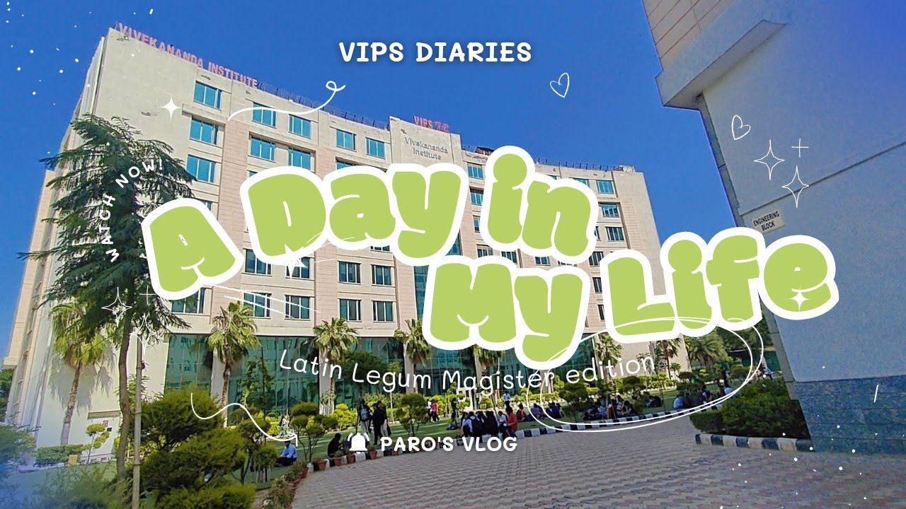 A Day in My Life as LLM Student | College Vlog | VIPS DIARIES| parovlogs| Parul Sharma 