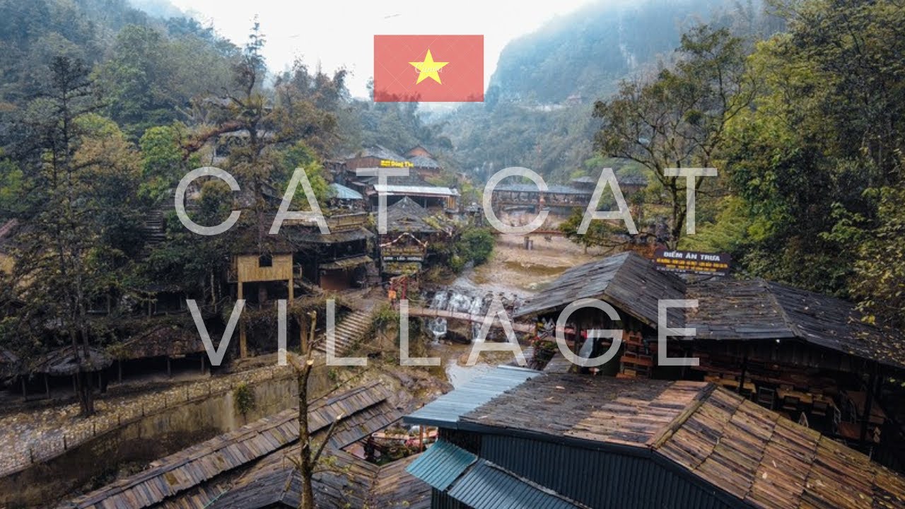 Cat Cat Village Walk Tour in Sapa Vietnam 🇻🇳 2025 | #nature #villagelife