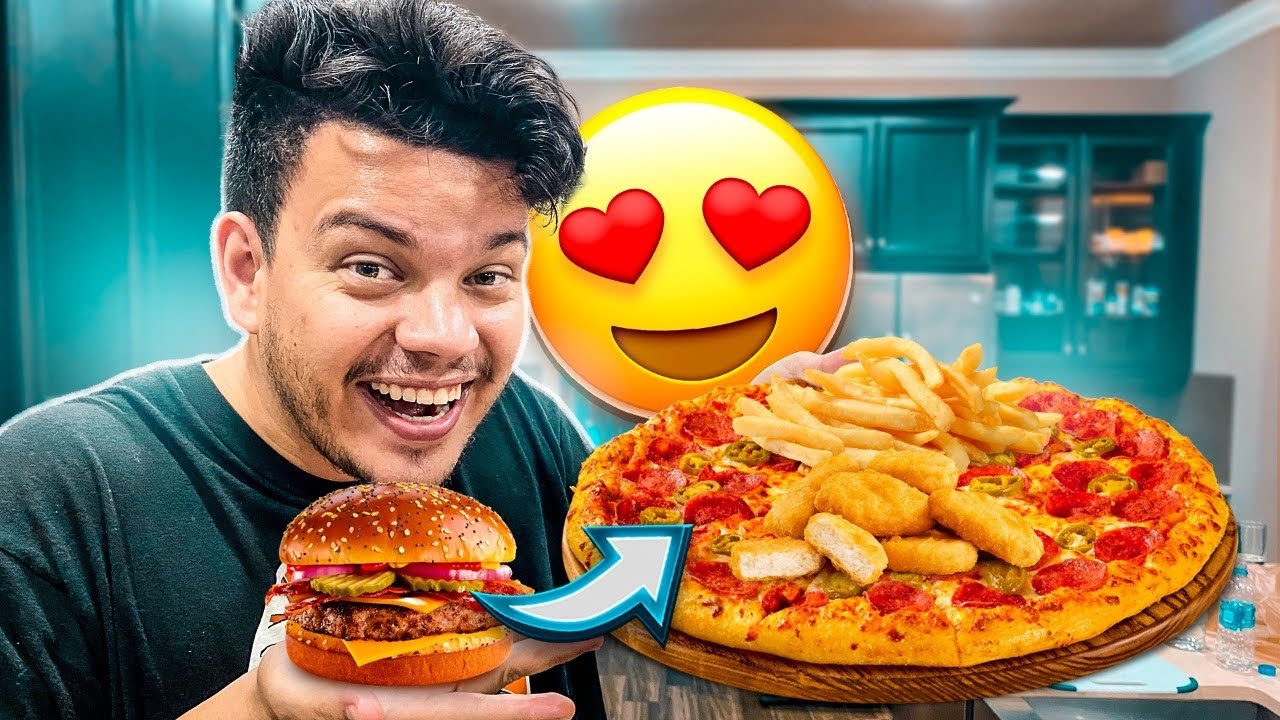 FIZ UMA PIZZA DE MC DONALDS ‹ PORTUGA ›