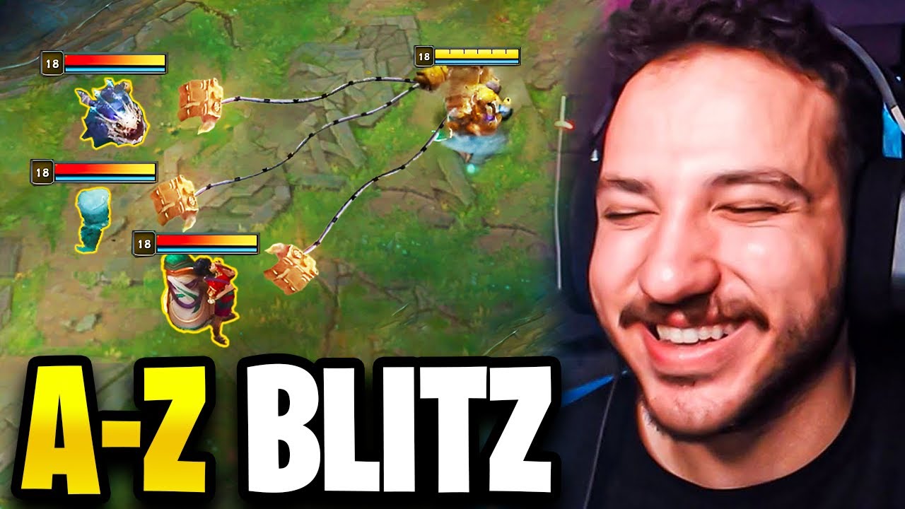 GÜLÜMSE ÇEKİYORUM 😘❤️ | A-Z Bölüm 17 Blitzcrank | Creed LoL