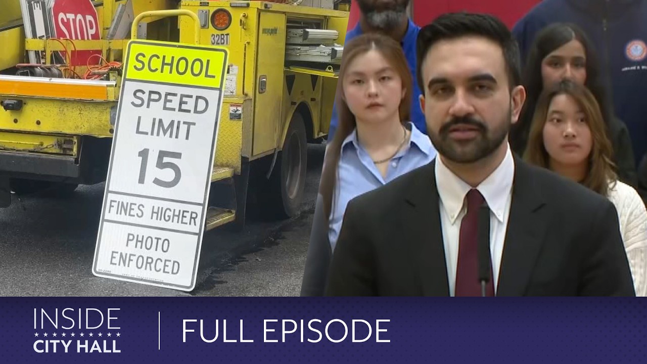 Mamdani: New speed limits to come to NYC school zones | Inside City Hall