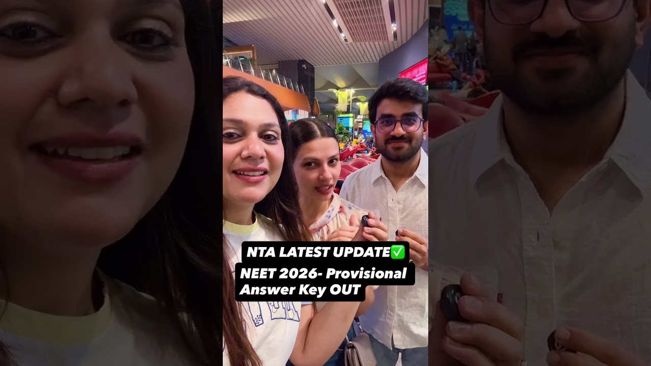 NEET 2026 Provisional Answer Key OUT! #answerkey #neet2026
