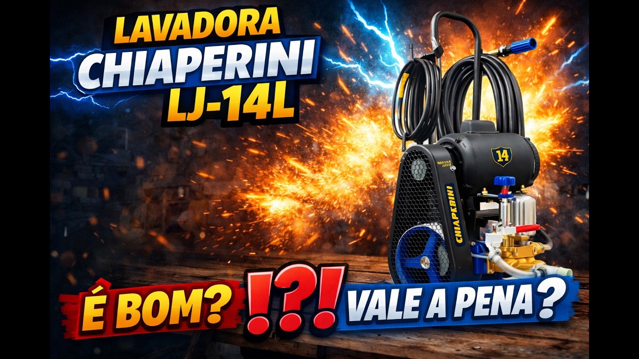 Lavadora Lava Jato CHIAPERINI LJ 14 Litros