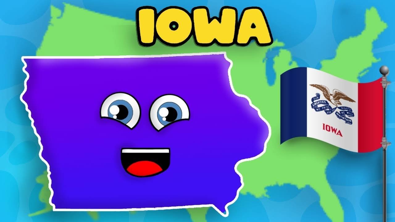 Iowa - Geography and Counties | FULL REANIMATION by KLTGR