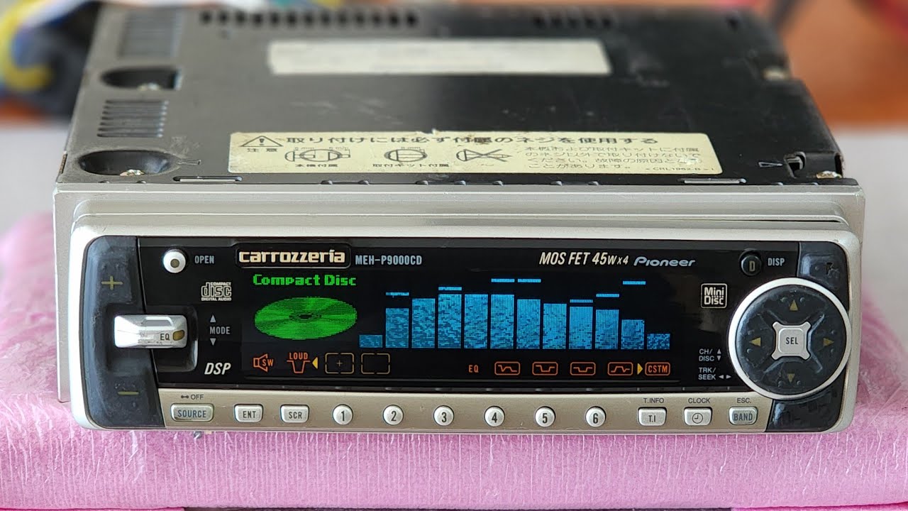 CARROZZERİA MEH-P9000CD VİNTAGE ESKİ SERİ RESİTAL NOSTALJİ MADE IN TOKYO JAPAN