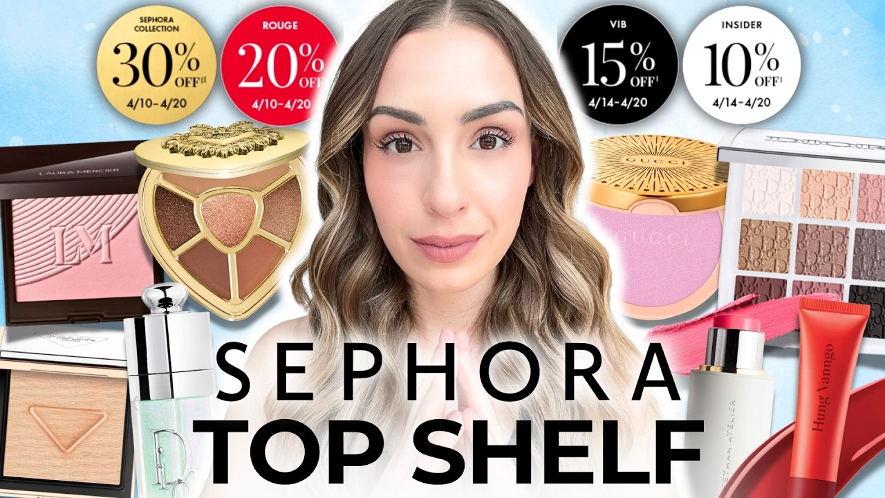 SEPHORA SALE 2026 RECS 🥇 TOP SHELF MAKEUP *ACTUALLY* WORTH YOUR MONEY (I tested it all)