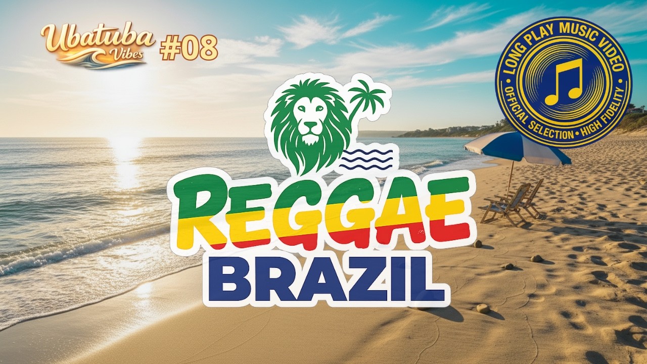 Reggae Pé na Areia 🌴 1 Hora de Reggae para Relaxar | Ubatuba Vibes #08