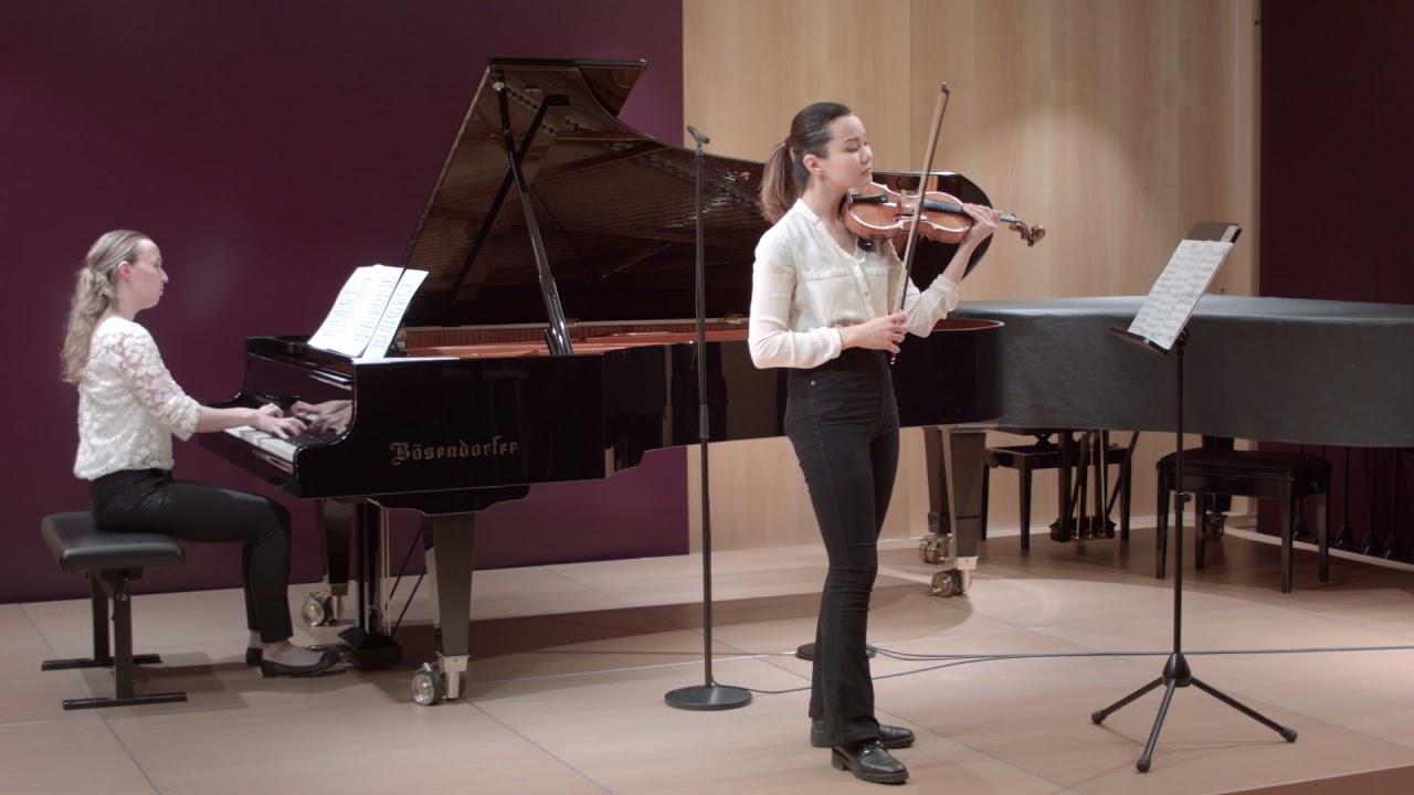 Janay Tulenova. F.Schubert. Violin Sonata D.385
