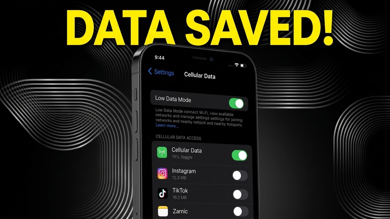 Как ограничить использование фоновых данных на iOS для отдельных приложений (краткое руководство)