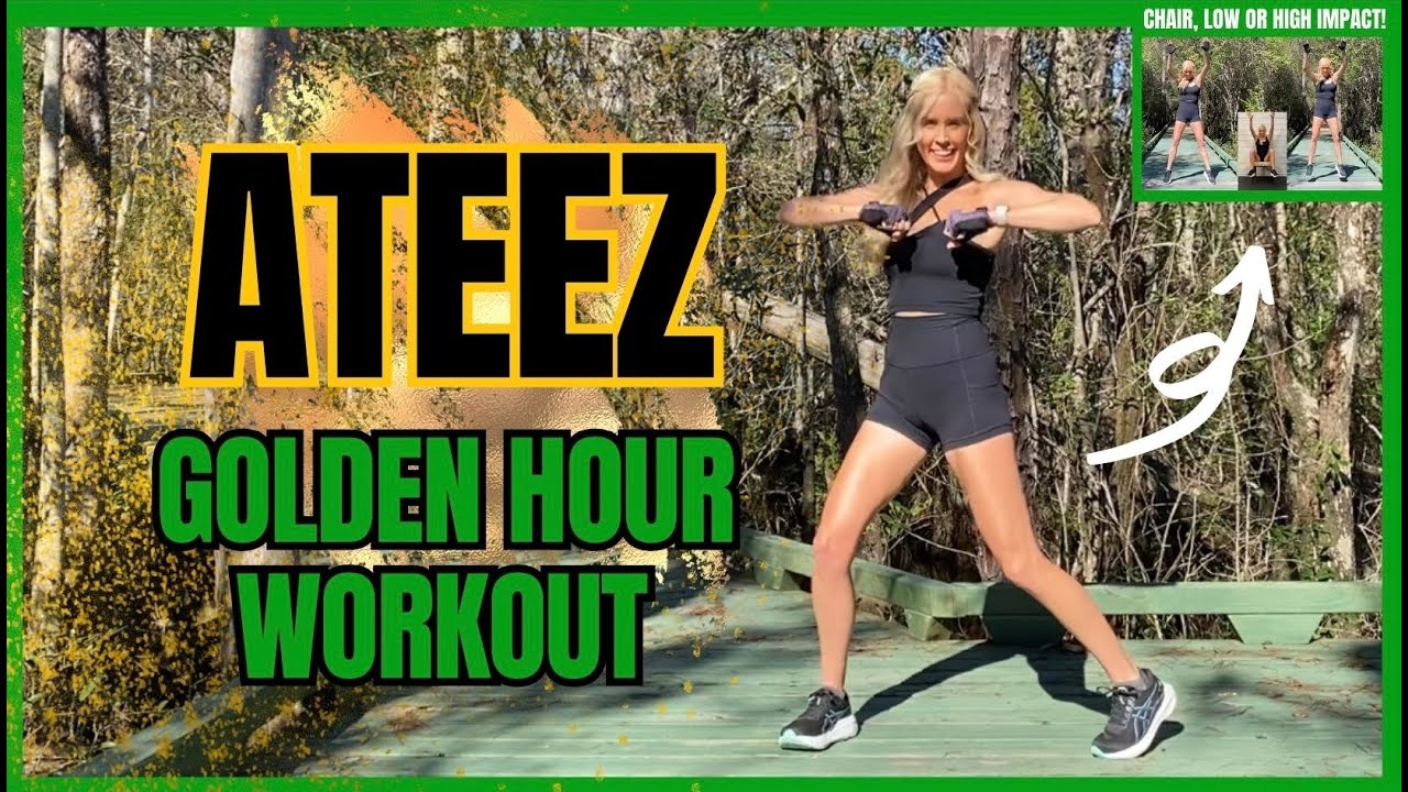 ATEEZ (에이티즈) 'ICE ON MY TEETH' GOLDEN HOUR WORKOUT 🔥 CARDIO + TONING 🔥 HIGH, LOW OR CHAIR