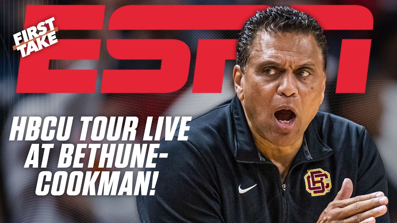 First Take LIVE from Bethune-Cookman 🎥 Reggie Theus, The Pivot guys, throwbacks & MORE 🔥
