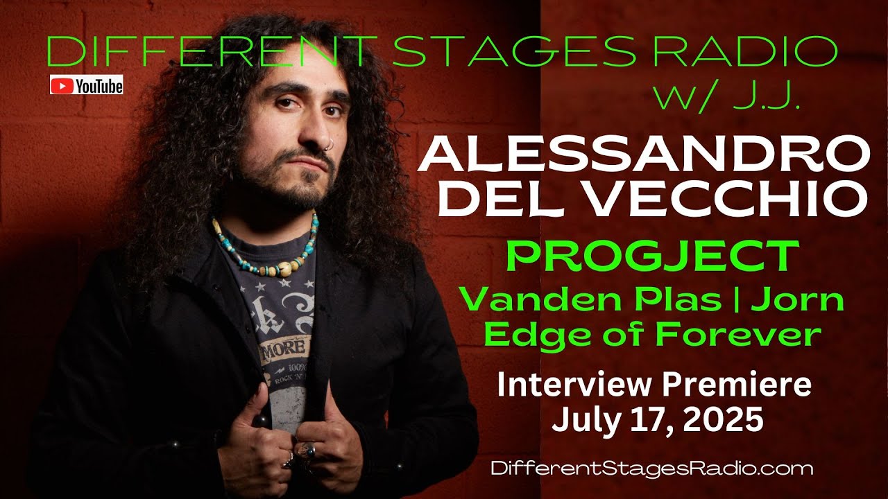 ALESSANDRO DEL VECCHIO talks PROGJECT Vanden Plas New Solo Album Hardline Whitesnake Steve Lukather