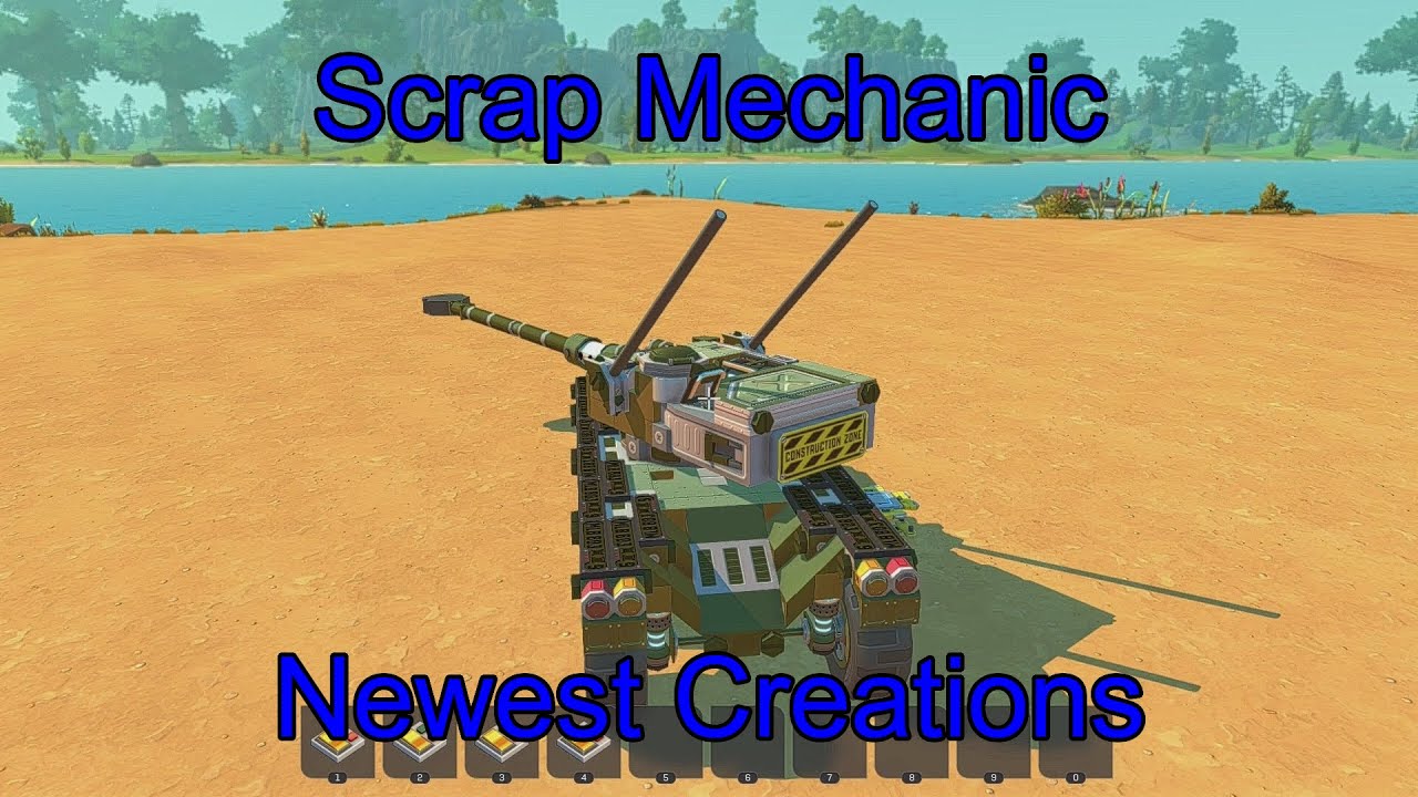SUV, Armoured Car, and More|Scrap Mechanic|Newest Creations
