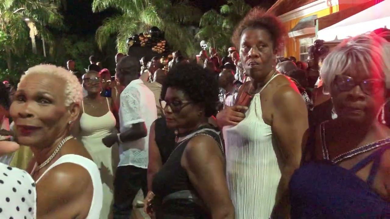 Q In The Community At Old Years Night Edition At Pelican Island In Barbados 🇧🇧 3