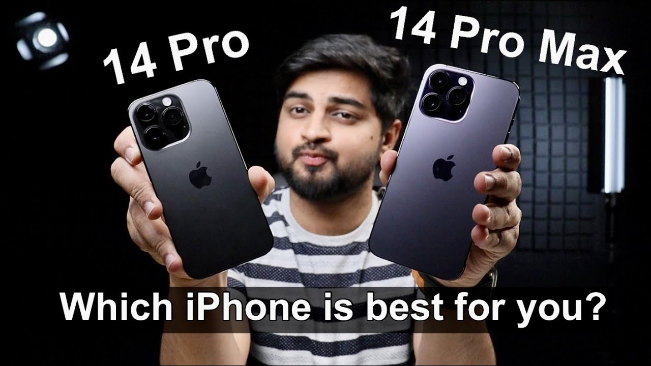 iPhone 14 Pro против iPhone 14 Pro Max: что купить? В чем основное различие? Мохит Балани