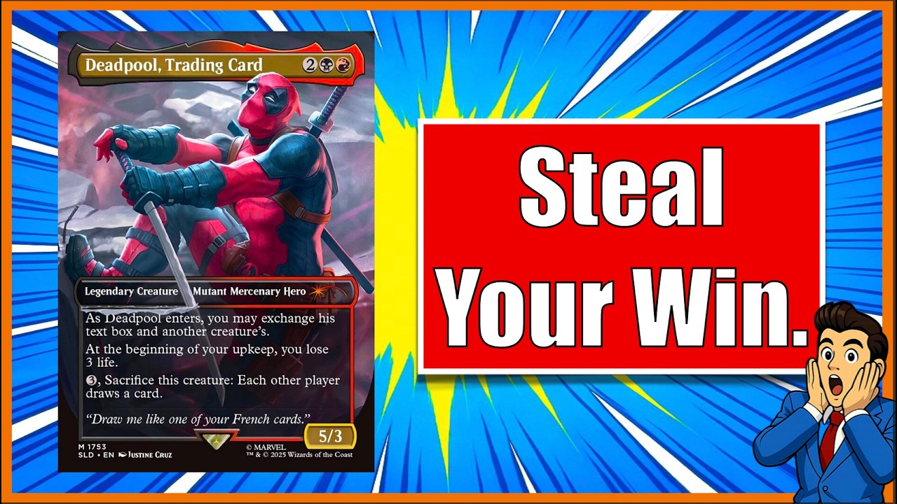 Deck Tech - Show Me Your Deck #4 - Deadpool Trading Card Wins Games.