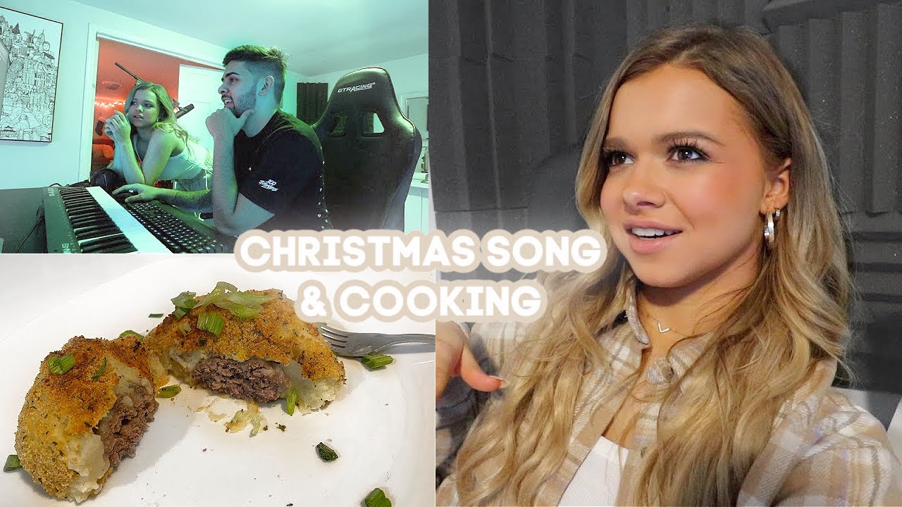 Recording A Christmas Song, Cheeseburger Dippers & Behind The Scenes