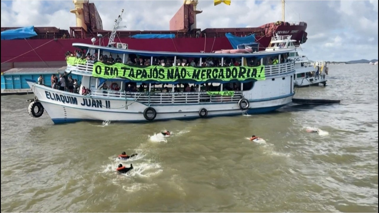 Governo cede a protestos e revoga decreto sobre hidrovias na Amazônia