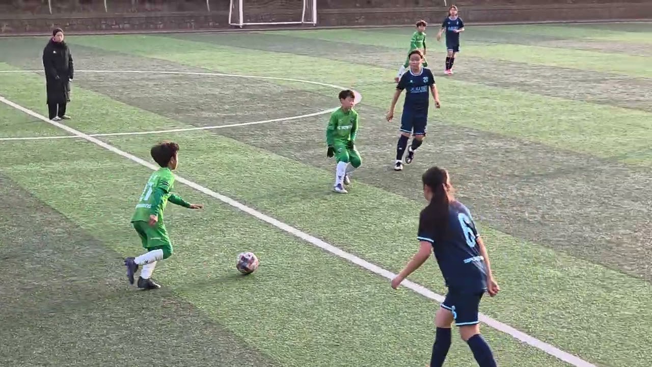연습경기 (1/14) 제주서중 vs 남양주fc (4쿼터)