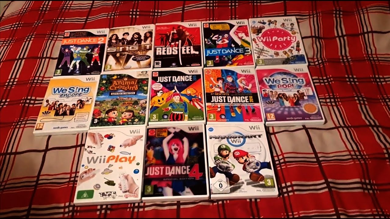 Nintendo Wii Complete Game Collection - 2021