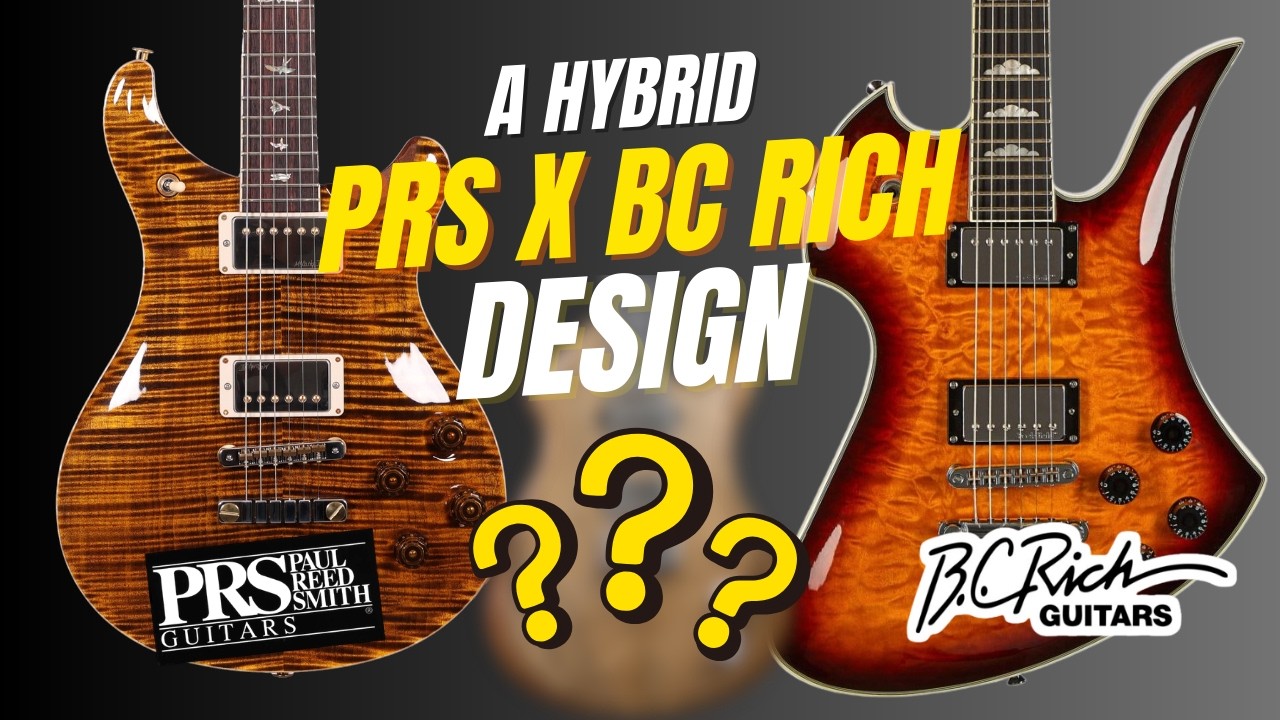 Разработка гибридной гитары PRS & BC Rich Mockingbird