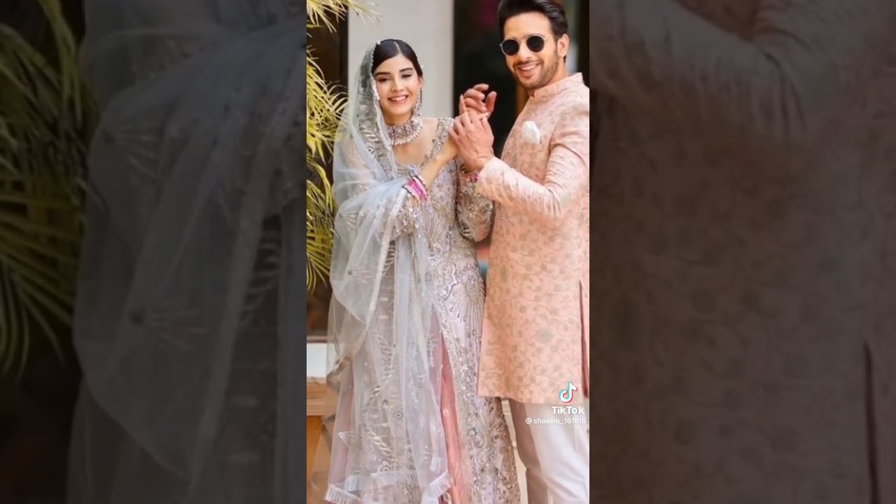 Beautiful Couples Zainab Shabbir with husband new latest Tik Tok video 😍😍