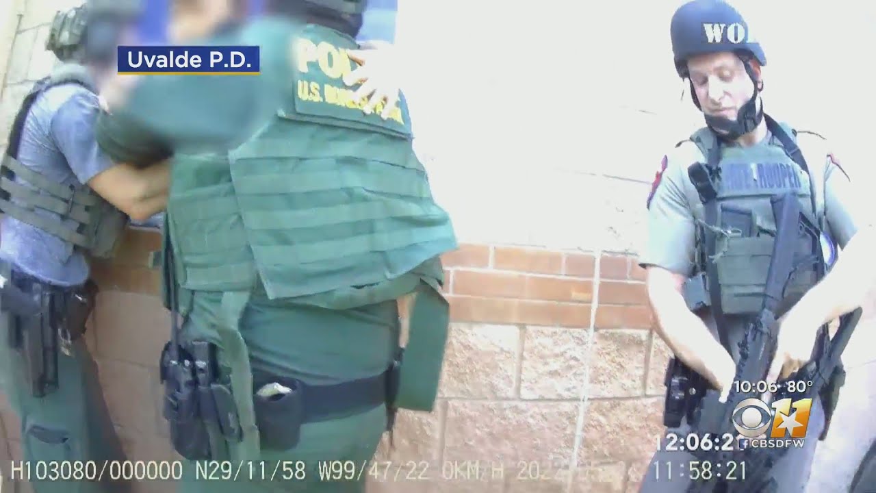 New video released to CBS 11 from Uvalde school shooting