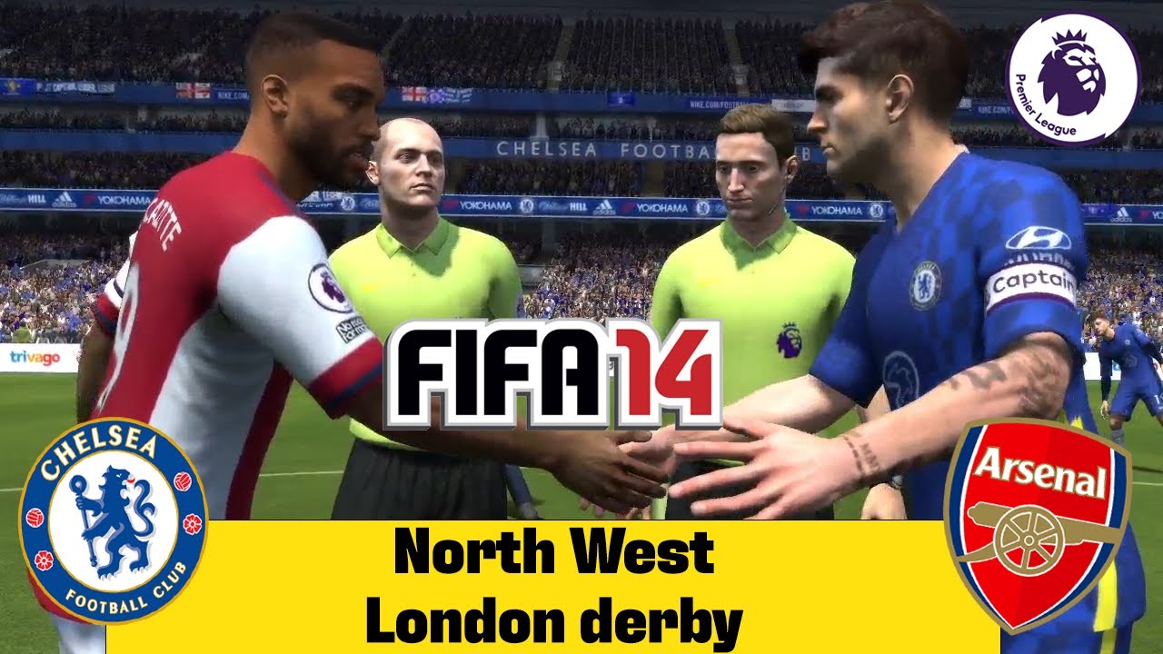FIFA 14 | Chelsea Vs Arsenal - English Premier League 21/22 - Full Match & Gameplay