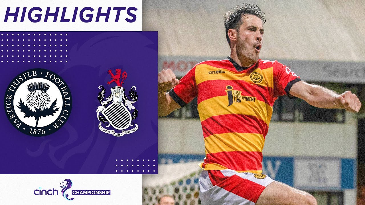 Seven Goal Thriller In First Leg Of Premiership Play-Off | Partick Thistle 4-3 Queen's Park