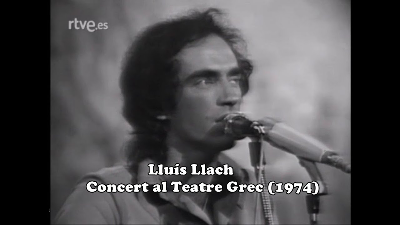 Llu&iacute;s Llach - Concert al Teatre Grec de BCN (1974) A su aire TVE